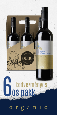 Dűne Organic Imrehegyi Kékfrankos 2024 borcsomag